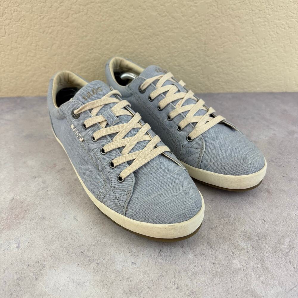 Taos Star Blue Canvas Sneakers Womens Size 11 Casual Shoes